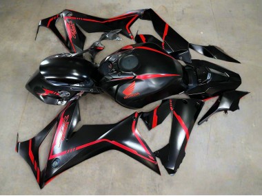 Affordable 2019-2020 Honda CBR650R Motorcycle Fairings - Glossy Black Red Stripe Australia