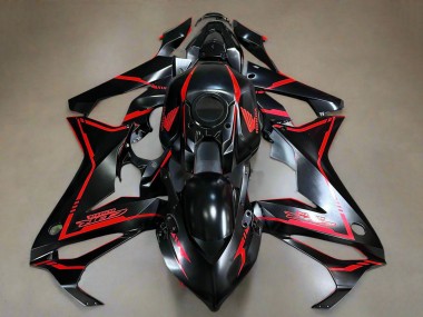 Affordable 2019-2020 Honda CBR650R Motorcycle Fairings - Glossy Black Red Stripe Australia