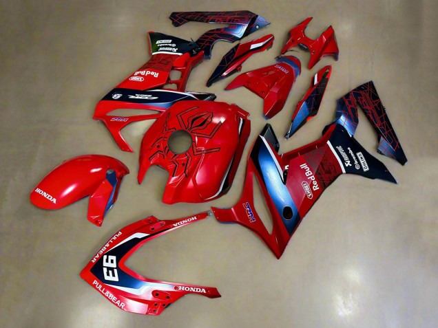 2019-2020 Honda CBR650R Motorcycle Fairings - Red White Dark Blue HRC Pull&Bear 93 Australia