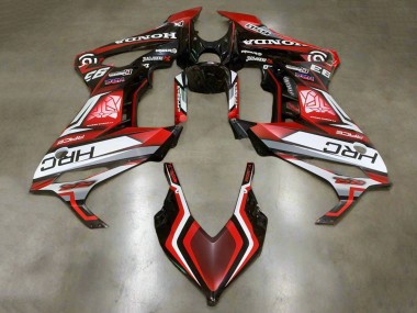 Affordable 2019-2020 Honda CBR650R Motorcycle Fairings - White Red Glossy Black HRC Australia