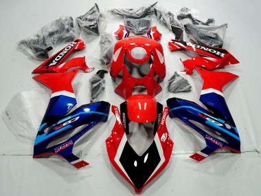 Affordable 2019-2020 Honda CBR650R Motorcycle Fairings - Red White Blue Glossy Black HRC Australia