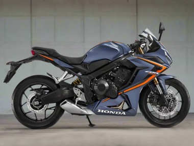 Affordable 2019-2020 Honda CBR650R Motorcycle Fairings - Glossy Dark Blue Orange Black Australia