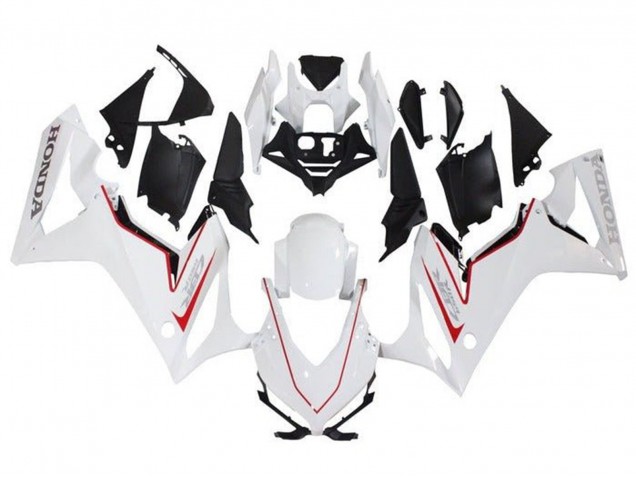 2019-2020 Honda CBR650R Motorcycle Fairings - White Red Black Australia