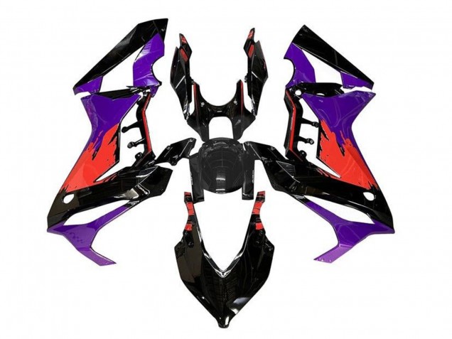2019-2020 Honda CBR650R Motorcycle Fairings - Purple Red Glossy Black Australia