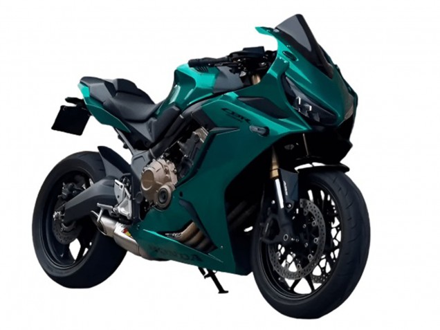 2021-2023 Honda CBR650R Motorcycle Fairings - Dark Green Australia