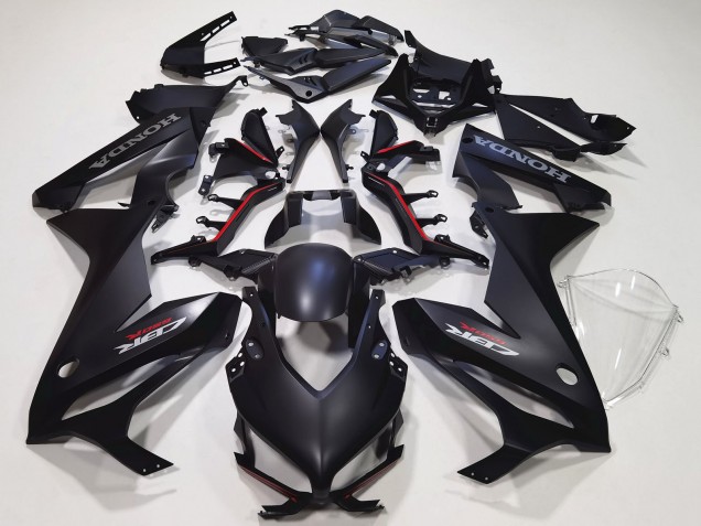2021-2023 Honda CBR650R Motorcycle Fairing Kits - Matte Black Australia