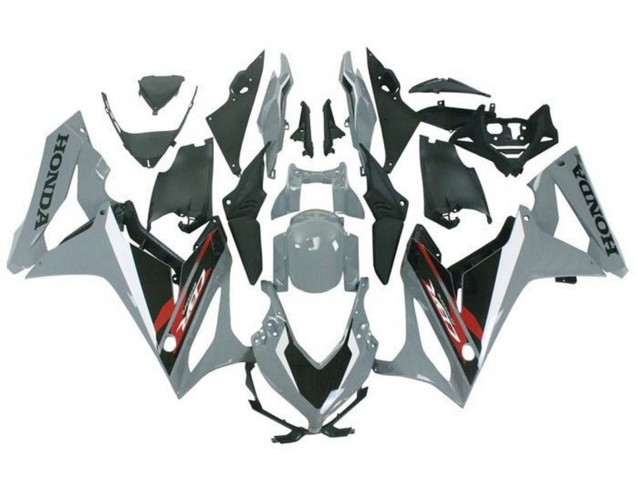 2021-2023 Honda CBR650R Motorcycle Fairings - Nardo Grey Glossy Black Red Australia