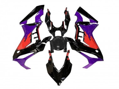 Affordable 2021-2023 Honda CBR650R Motorcycle Fairings - Purple Red Glossy Black Australia