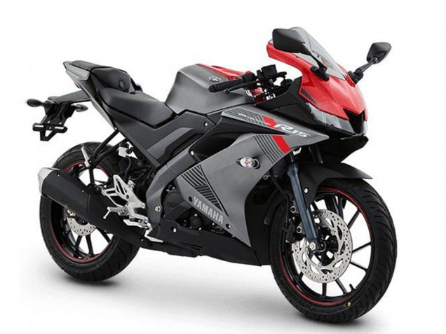 2018-2024 Yamaha YZF R15 Motorcycle Fairings - Matte Grey Red Australia