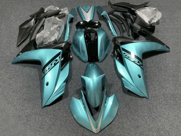 2015-2018 Yamaha YZF R3/R25 Motorcycle Fairings - Light Blue Black Australia