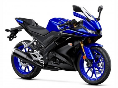 Affordable 2019-2024 Yamaha YZF R125 Motorcycle Fairings - Blue Matte Black Australia