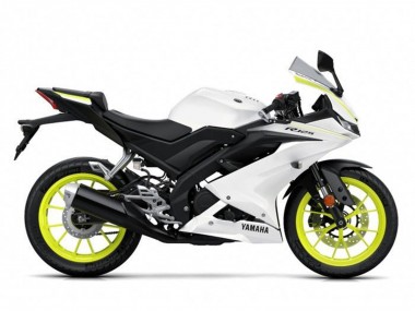 Affordable 2019-2024 Yamaha YZF R125 Motorcycle Fairings - White Yellow Australia