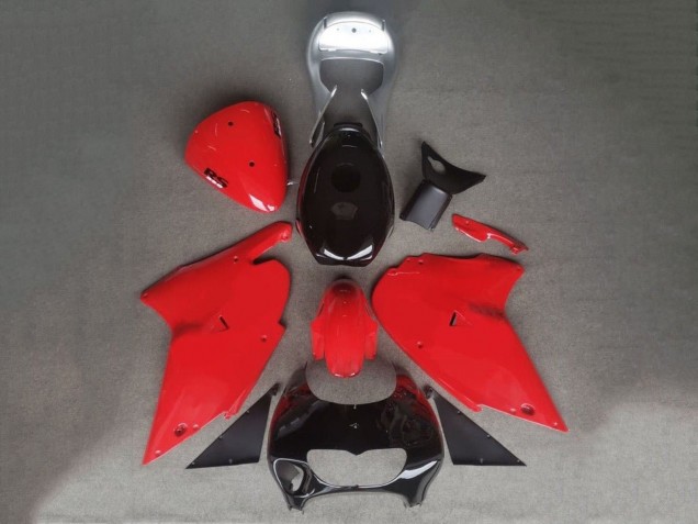 1999-2004 Aprilia RS250 Motorcycle Fairings - Red Black Silver Australia