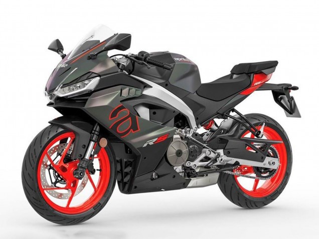 2024-2025 Aprilia RS457 Motorcycle Fairings - Matte Black Grey Red Australia