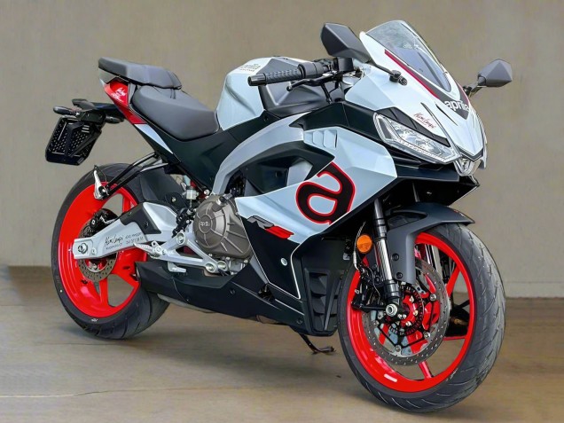 2024-2025 Aprilia RS457 Motorcycle Fairings - White Black Red Australia
