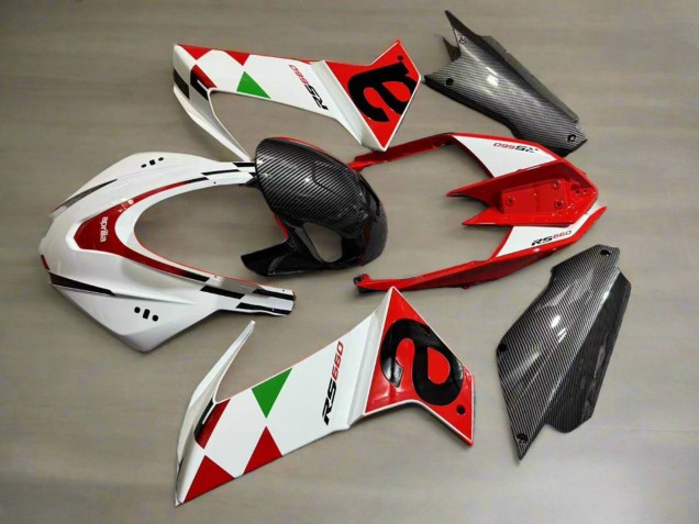 2020-2024 Aprilia RS660 Motorcycle Fairings - White Red Black Carbon Fiber Green Australia