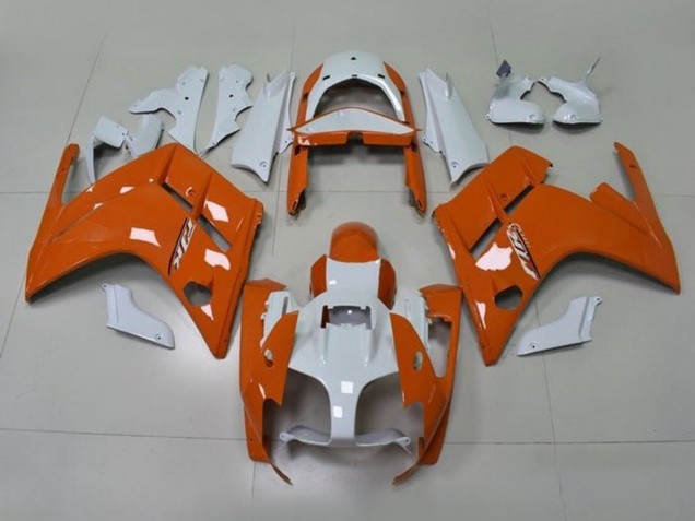 2007-2012 Yamaha FJR1300 Motorcycle Fairings - Orange White Australia