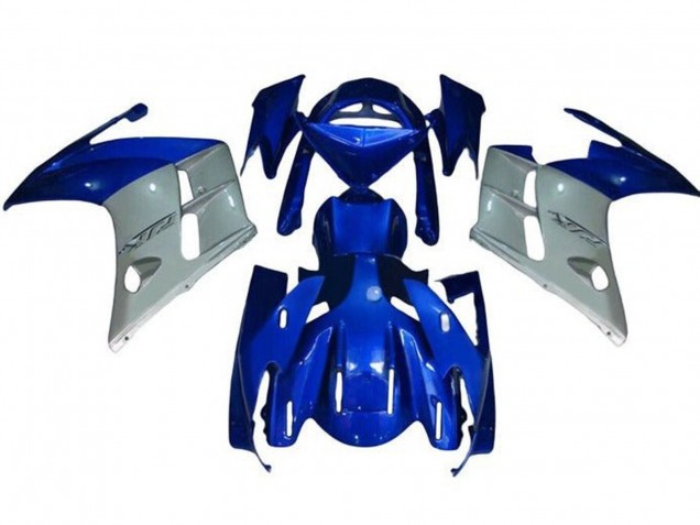 2007-2012 Yamaha FJR1300 Motorcycle Fairings - Blue Silver Australia