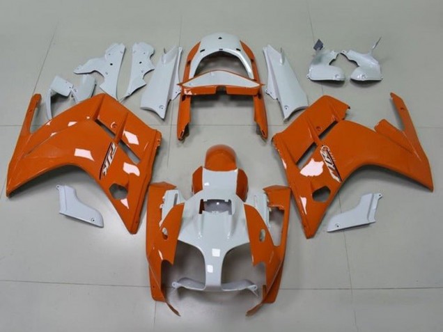 2013-2015 Yamaha FJR1300 Motorcycle Fairings - Orange White Australia