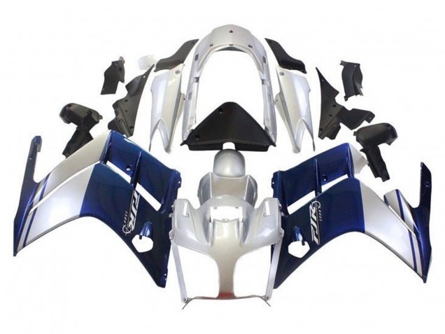 2013-2015 Yamaha FJR1300 Motorcycle Fairings - Dark Blue Silver Australia