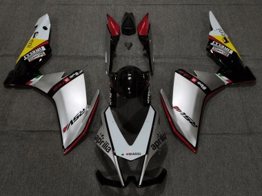 Affordable 2009-2015 Aprilia RSV4 1000 Bike Fairings - Silver Red Black Yellow Australia