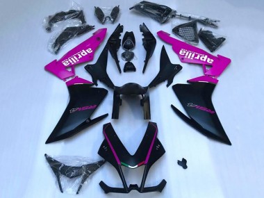 Affordable 2009-2015 Aprilia RSV4 1000 Motorcycle Fairings - Matte Black Pink Australia