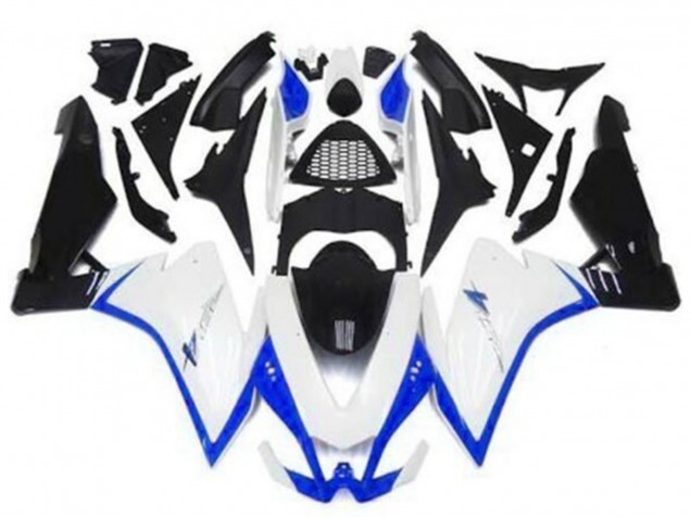 2009-2015 Aprilia RSV4 1000 Motorcycle Fairings - White Blue Black Australia