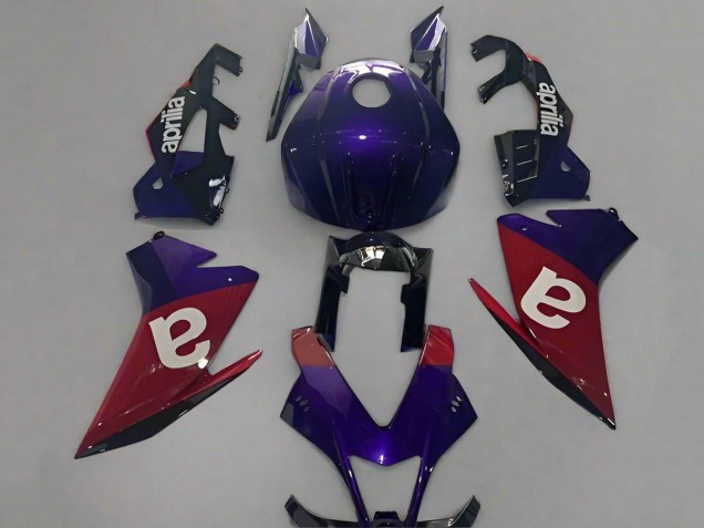 2009-2015 Aprilia RSV4 1000 Motorcycle Fairings - Purple Red Australia
