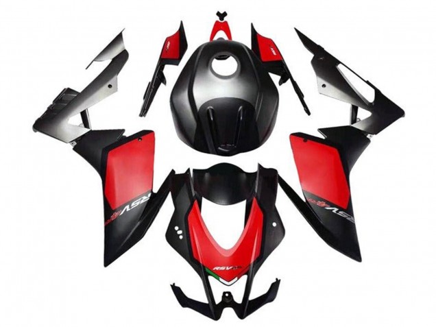 2009-2015 Aprilia RSV4 1000 Motorcycle Fairing Kits - Matte Black Red Grey Australia