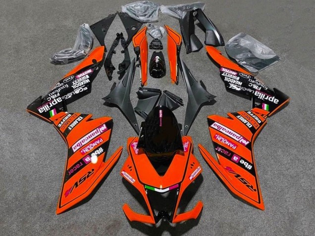 2009-2015 Aprilia RSV4 1000 Motorcycle Fairings - Red Black Australia