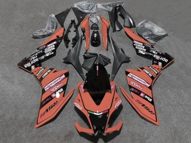 Affordable 2009-2015 Aprilia RSV4 1000 Motorcycle Fairings - Orange Black Australia
