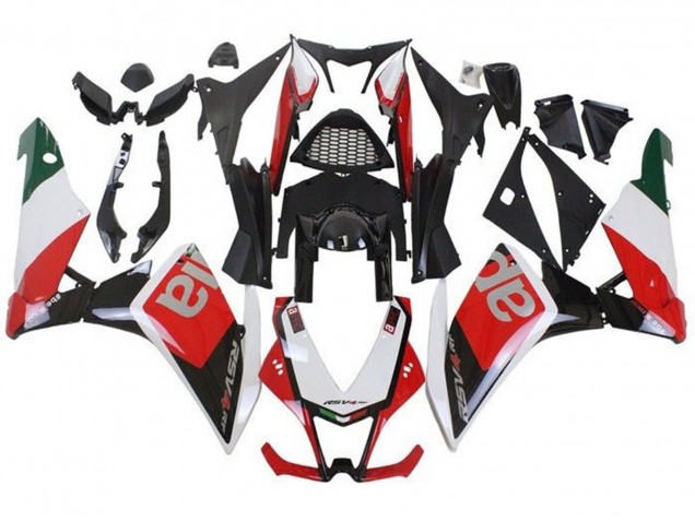 2009-2015 Aprilia RSV4 1000 Motorcycle Fairings - White Red Black Green Australia