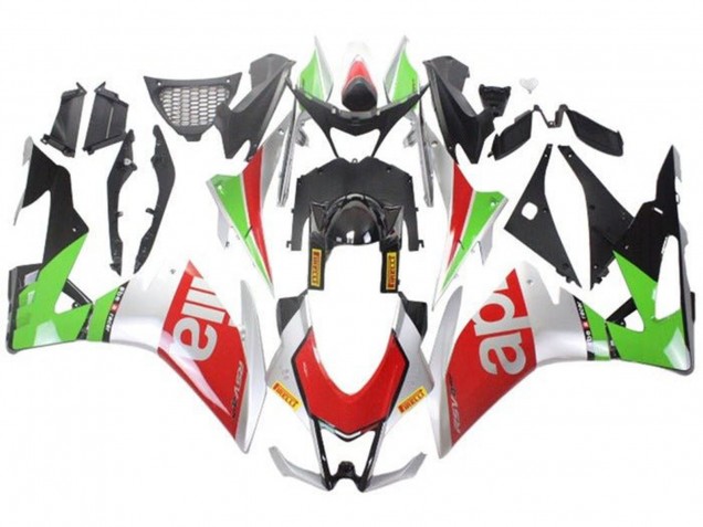 2016-2020 Aprilia RSV4 1000 Motorcycle Fairings - Silver Red Black Green Australia