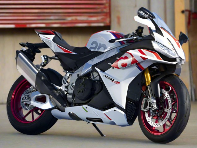 2021-2024 Aprilia RSV4 1100 Motorcycle Fairings - White Red Blue Australia