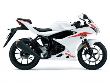 Affordable 2017-2025 Suzuki GSXR125 Motorcycle Fairings - White Red Australia
