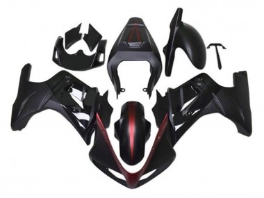 Affordable 2003-2013 Suzuki SV650 Motorcycle Fairings - Matte Black Red Glossy Black Australia