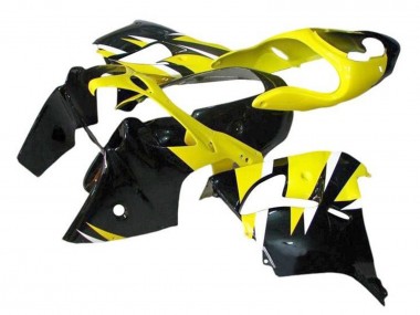 Affordable 2000-2001 Kawasaki ZX9R Motorcycle Fairings - Yellow Black Australia