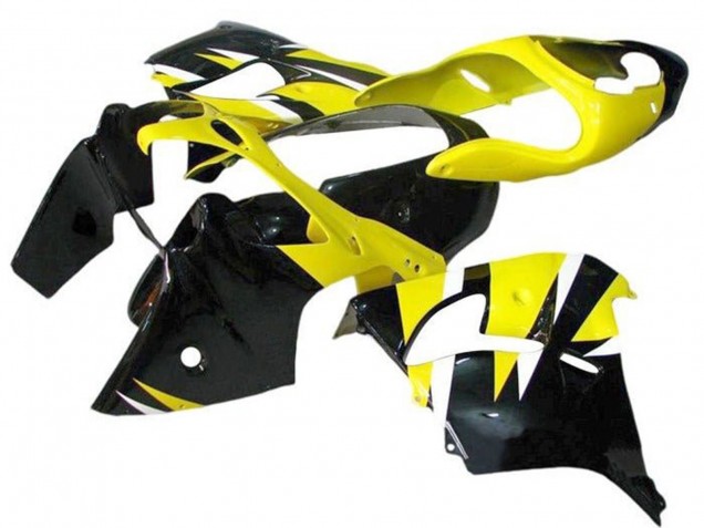 2002-2003 Kawasaki ZX9R Motorcycle Fairings - Yellow Black Australia