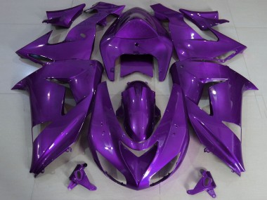 Affordable 2006-2007 Kawasaki ZX10R Motorcycle Fairing - Purple Australia