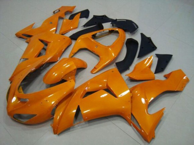 2006-2007 Kawasaki ZX10R Motorcycle Fairing - Orange Australia