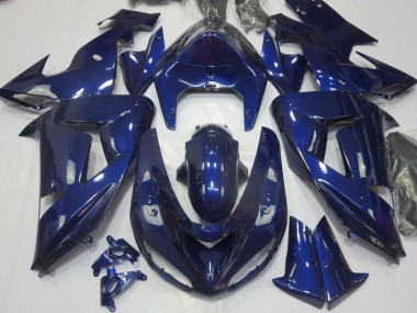 Affordable 2006-2007 Kawasaki ZX10R Motorcycle Fairing - Dark Blue Australia
