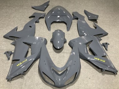 Affordable 2006-2007 Kawasaki ZX10R Motorcycle Fairings - Nardo Grey Yellow Australia