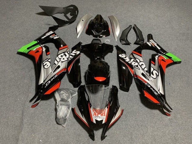 2016-2020 Kawasaki ZX10R Motorcycle Fairings - Glossy Black Red Silver Green Australia