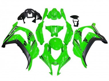 Affordable 2016-2020 Kawasaki ZX10R Motorcycle Fairings - Green Black Australia