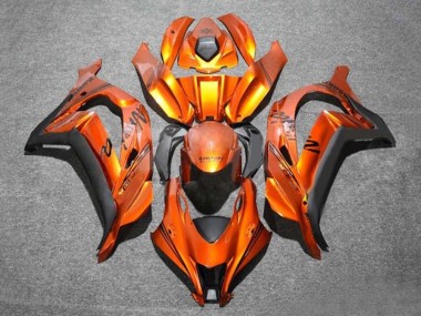Affordable 2016-2020 Kawasaki ZX10R Motorcycle Fairings - Orange Black Australia