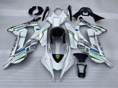 Affordable 2016-2020 Kawasaki ZX10R Motorcycle Fairings - White Silver Green Blue Black Trick Star Australia