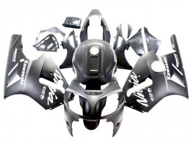 Affordable 2000-2001 Kawasaki ZX12R Motorcycle Fairings - Matte Black White Australia