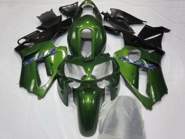 Affordable 2000-2001 Kawasaki ZX12R Motorcycle Fairings - Dark Green Black Blue Australia