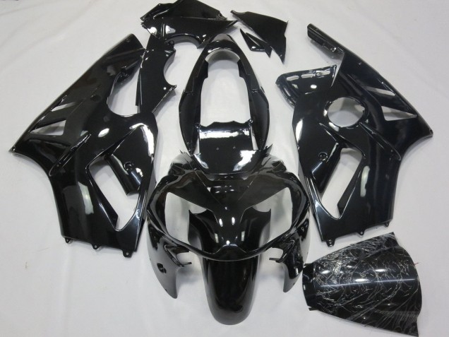 2000-2001 Kawasaki ZX12R Motorcycle Fairings - Glossy Black Australia