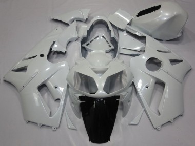 Affordable 2000-2001 Kawasaki ZX12R Motorcycle Fairings - White Australia